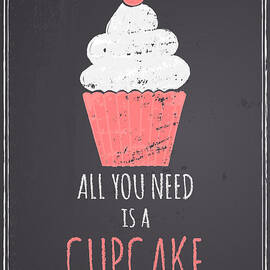  Chalkboard Cupcake Design by Iveta Angelova