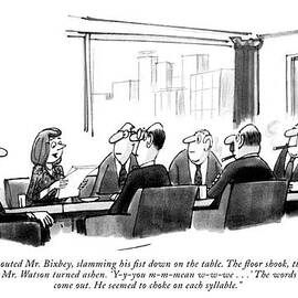  'no!' Shouted Mr. Bixbey by Dana Fradon