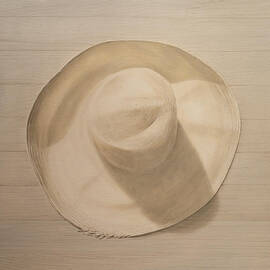  Travelling Hat on Dusty Table by Lincoln Seligman