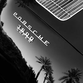 1959 Porsche 356 A 1600 Convertible D Rear Emblem by Jill Reger