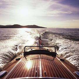 A Classic Wooden Chris-craft Two Co-pit by Dave Shafer