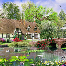 April Cottage by Dominic Davison