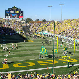 Autzen Stadium by Georgia Clare