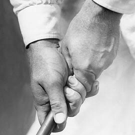 Bobby Jones Holding A Golf Club by O. B. Keeler