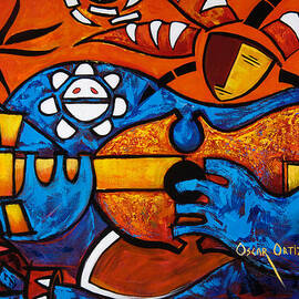 Cuatro en grande by Oscar Ortiz