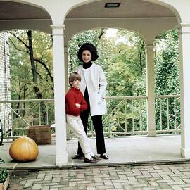 Deeda And William Blair At Home by Horst P. Horst