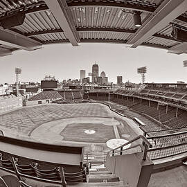 Fenway Park and Boston Skyline by Susan Candelario