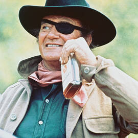 John Wayne in True Grit  by Silver Screen