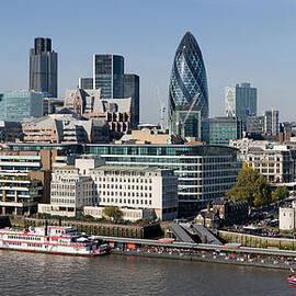 London Skyline by Georgia Clare