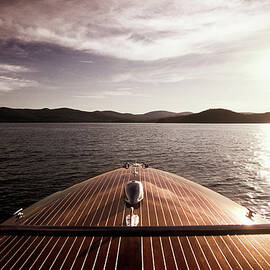 Looking Over The Bow Of A Classic by Dave Shafer