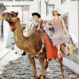 Mademoiselle Cover Featuring Model Dolores by Herman Landshoff