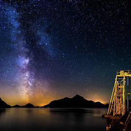 Milky Way Over Anvil Island by Alexis Birkill