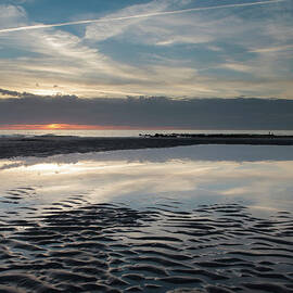 Moody Sky And Its Reflection In The by Gaps