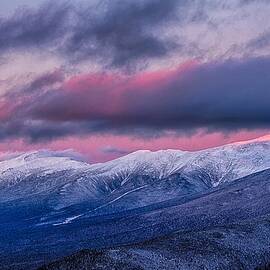 Mount Washington Summit In The Alpenglow by Jeff Sinon