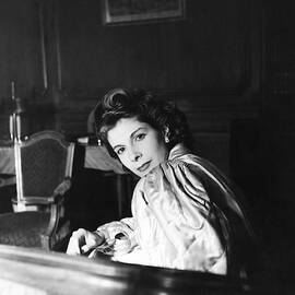 Portrait Of Countess Charles Emmanuel De La by Horst P. Horst