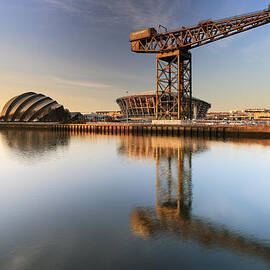 River Clyde Reflections by Grant Glendinning