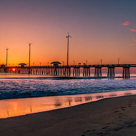 Sunrise at the Pier by Stacy Abbott