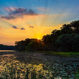 Sunset on Lake Masterman by Adam Mateo Fierro