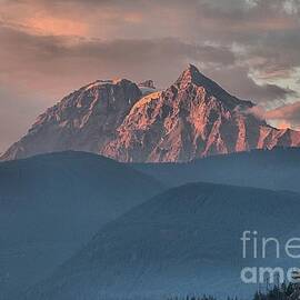 Tantalus Mountain Sunset - British Columbia by Adam Jewell