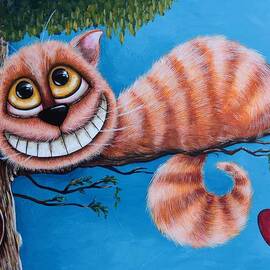 The Cheshire Cat by Lucia Stewart