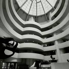 The Guggenheim Museum In New York City by Eveyln Hofer