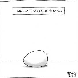 The Last Robin Of Spring by Christopher Weyant