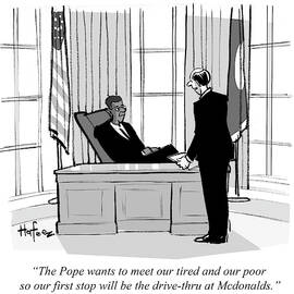 The Pope Wants To Meet Our Tired And Our Poor by Kaamran Hafeez