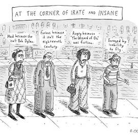 At The Corner Of Irate And Insane by Roz Chast