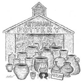 Artisanal Pottery by Edward Koren