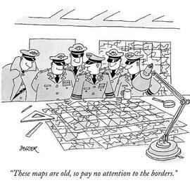 These Maps Are Old by Jack Ziegler