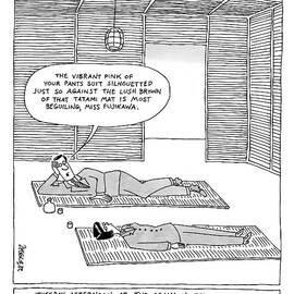 Tuesday Afternoon At The Osaka No-tell Motel by Jack Ziegler