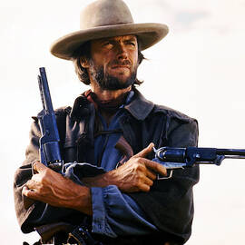 Clint Eastwood in The Outlaw Josey Wales  by Silver Screen