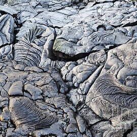 Cooled pahoehoe lava flow by Sami Sarkis Photography