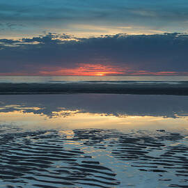Moody Sky And Its Reflection In The by Gaps