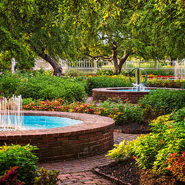 Morning Garden by Jeff Sinon