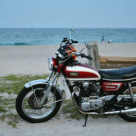 retro beach ride by Laura Fasulo