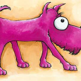 The Pink Dog by Lucia Stewart