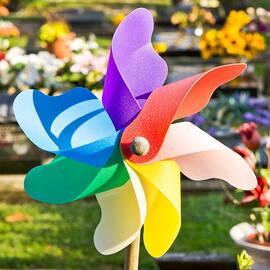 Toy windmill by Tom Gowanlock