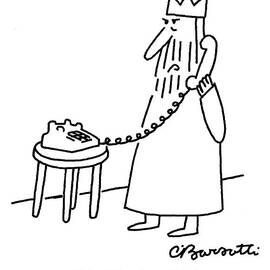 You're Why I Have The Moat by Charles Barsotti