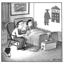 Yale Shadow by Harry Bliss