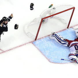 2014 Nhl Stanley Cup Final - Game Five by Bruce Bennett