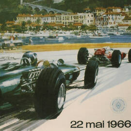 24th Monaco Grand Prix 1966 by Georgia Clare