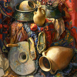 National Armenian still-life by Meruzhan Khachatryan