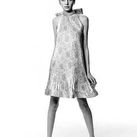 Portrait Of Twiggy by Bert Stern