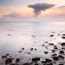 Talisker bay Sunset by Grant Glendinning