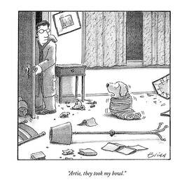 Artie, They Took My Bowl by Harry Bliss