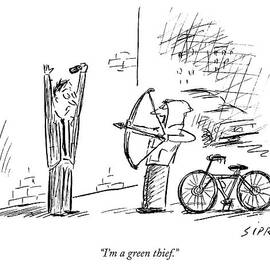 I'm A Green Thief by David Sipress