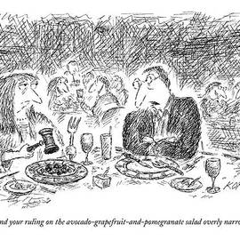 I Find Your Ruling by Edward Koren