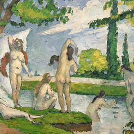 Bathers by Paul Cezanne