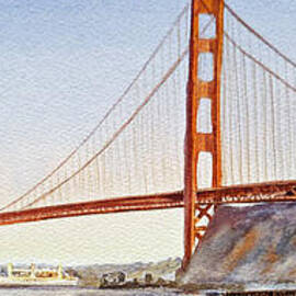 Golden Gate Bridge San Francisco by Irina Sztukowski